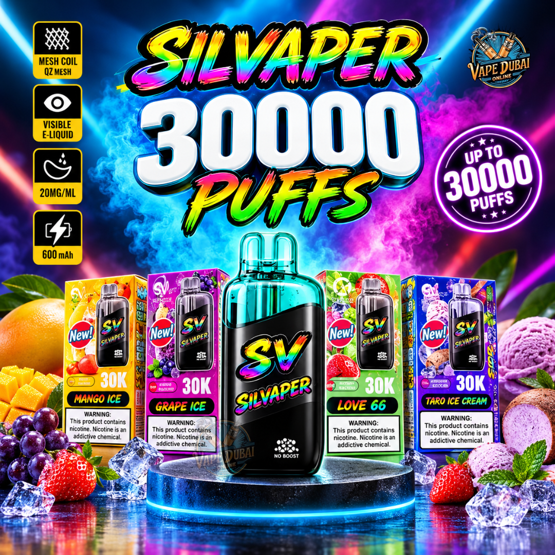 Silvaper 30000 Puffs Disposable Vape | Buy in Dubai