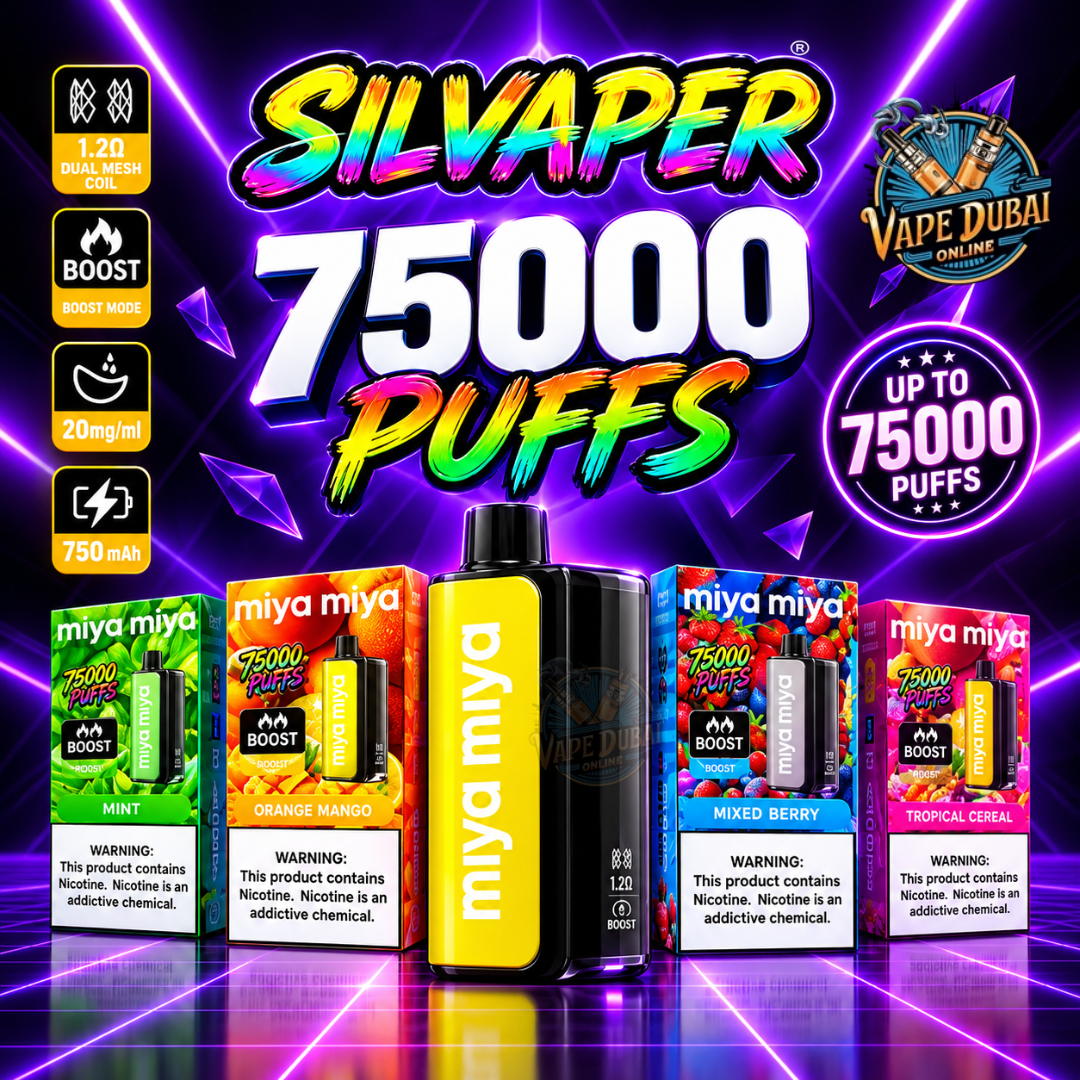 Silvaper Miya Miya 75000 Puffs Vape Dubai | Buy Online   