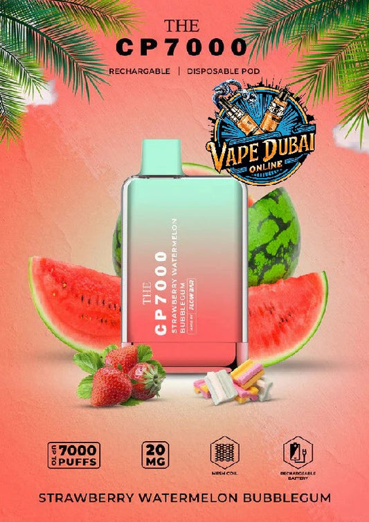 CP7000 Disposable Vape 20MG – 7000 Puffs Rechargeable in Dubai