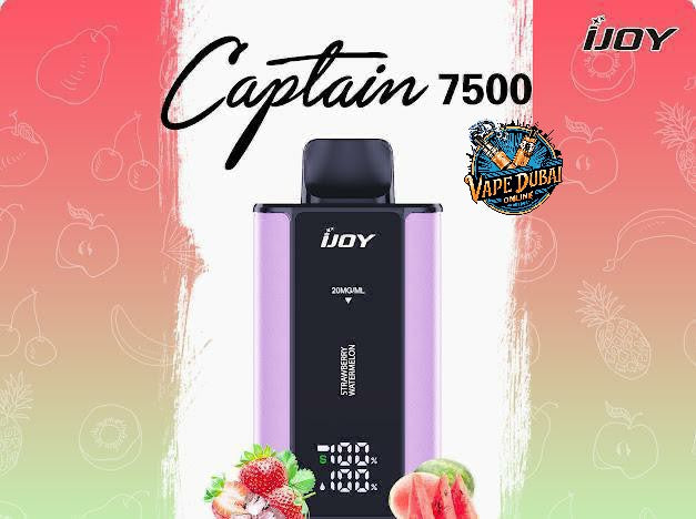 iJOY Captain 7500 Puffs Disposable Vape – Premium | Dubai Vaping