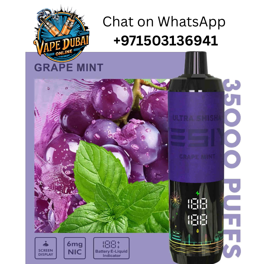 TESIYI ULTRA SHISHA 35000 Puffs Vape 6mg – Buy Online in Dubai