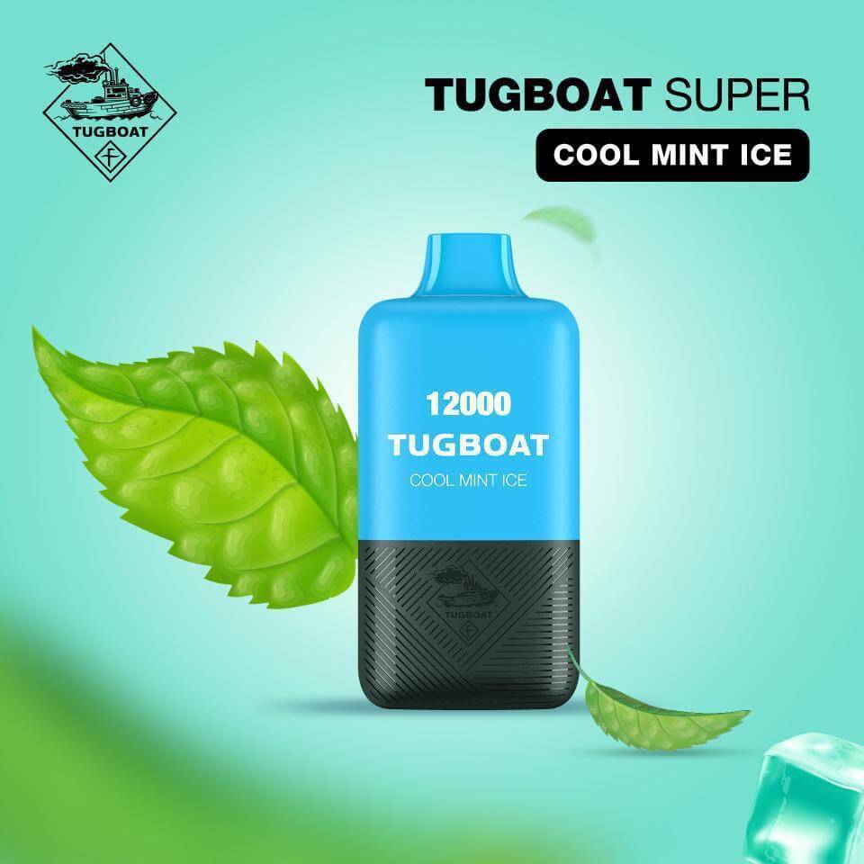 Tugboat Super 12000 Puffs Vape – Rechargeable Type-C | Dubai UAE