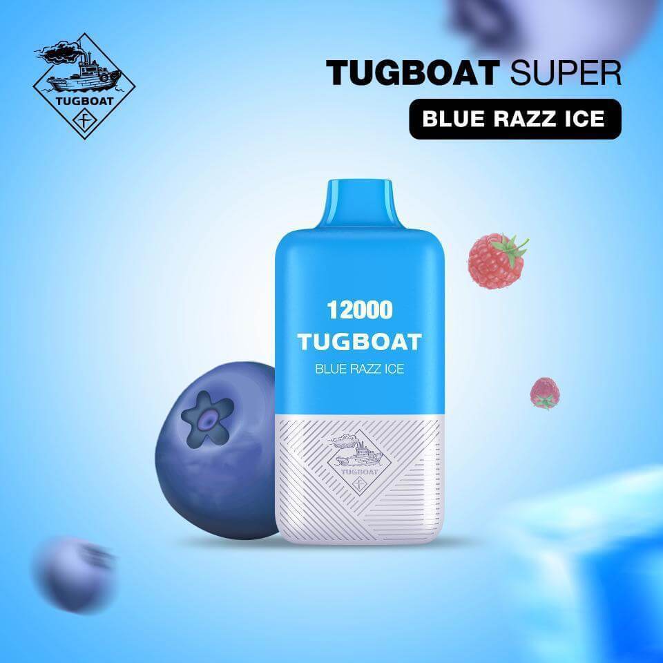 Tugboat Super Disposable 12000 Puffs - Rechargeable Type-C | Best Price in Dubai, UAETUGBOAT