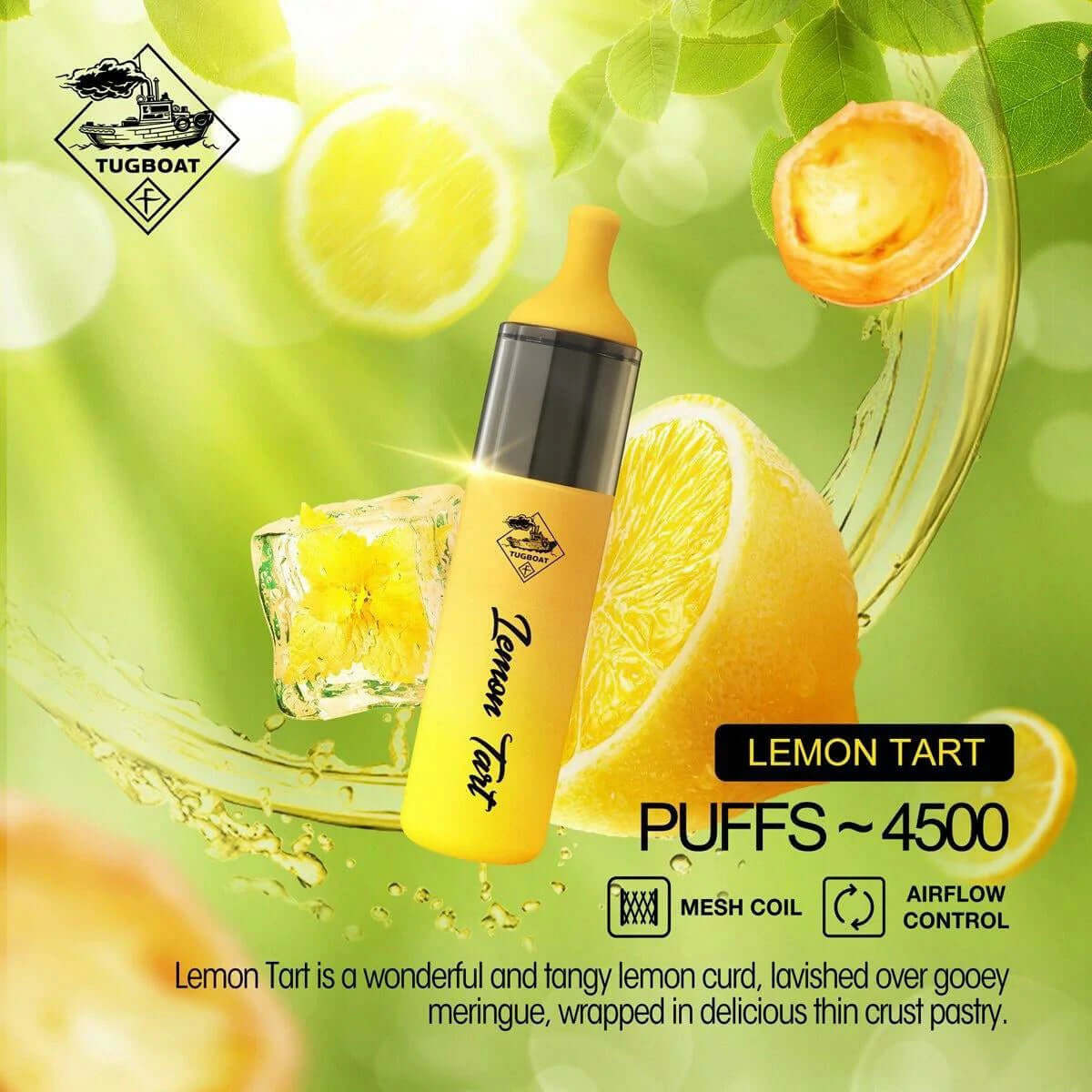Tugboat EVO 4500 Puffs Disposable Vape Pod – Dubai Popular Choice