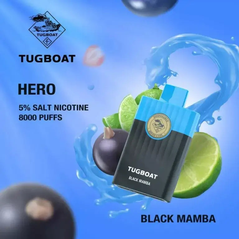 Tugboat Hero 8000 Puffs Disposable Vape – Buy Online Dubai UAE