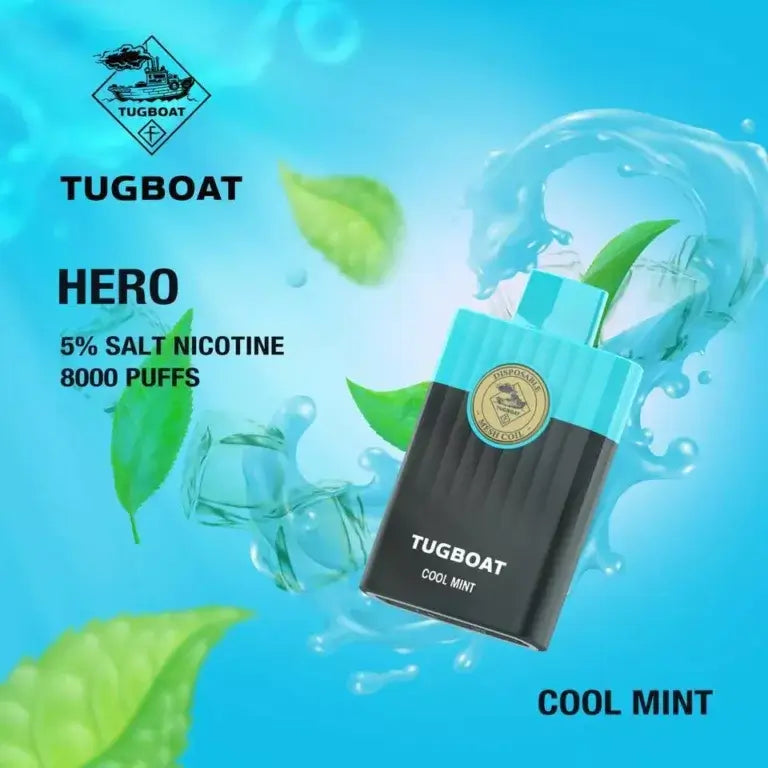 Tugboat Hero 8000 Puffs Disposable Vape in Dubai, UAE - Best Offers on TUGBOAT - HERO Pod KitTUGBOAT