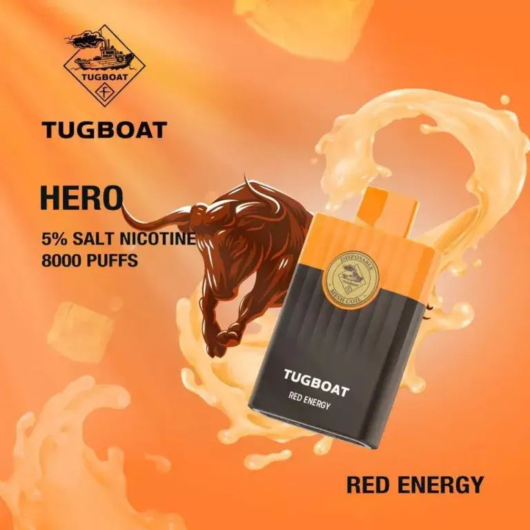 Tugboat Hero 8000 Puffs Disposable Vape – Buy Online Dubai UAE