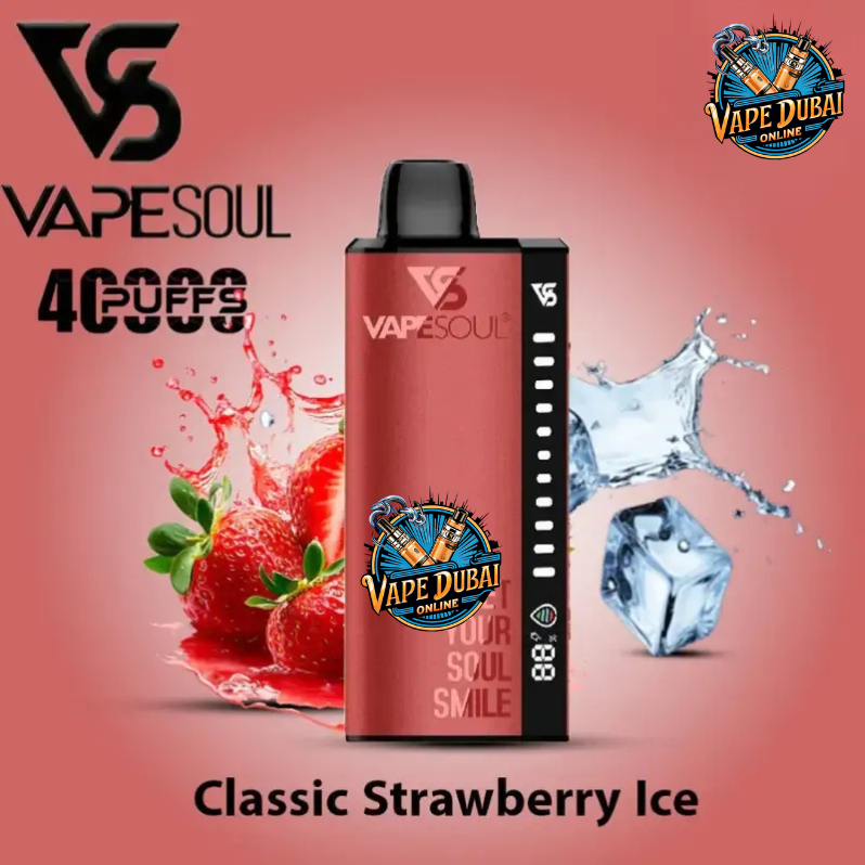 VAPESOUL 40K Puffs Disposable Vape (20mg)  Dubai UAE