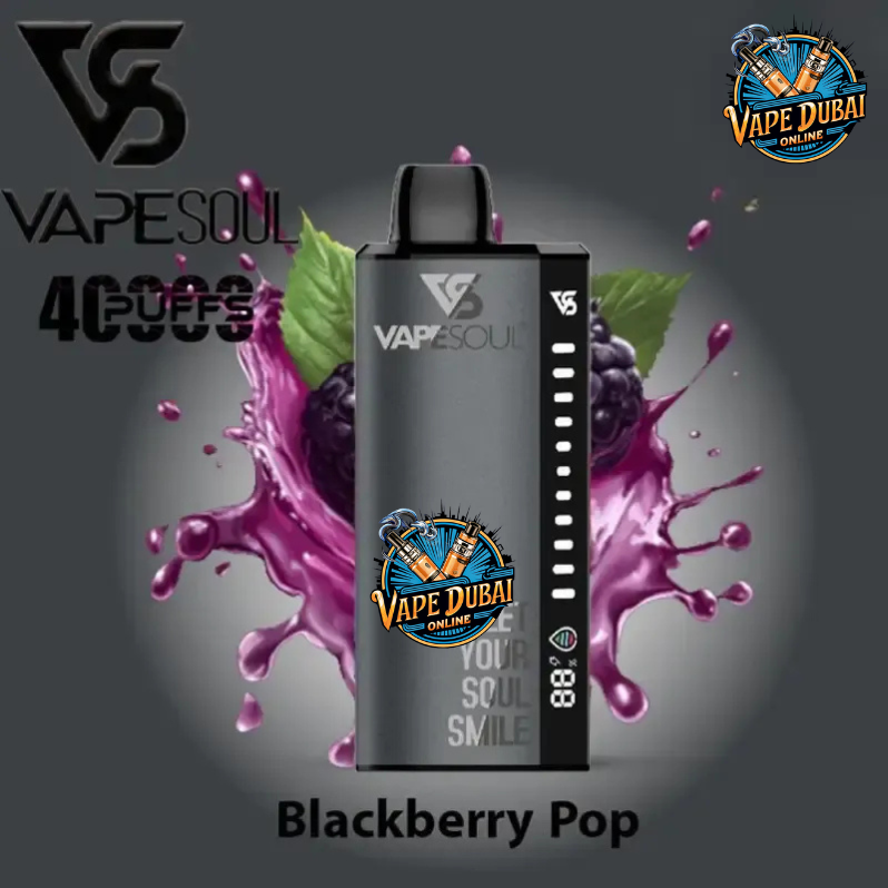 VAPESOUL 40K Puffs Disposable Vape (20mg)  Dubai UAE