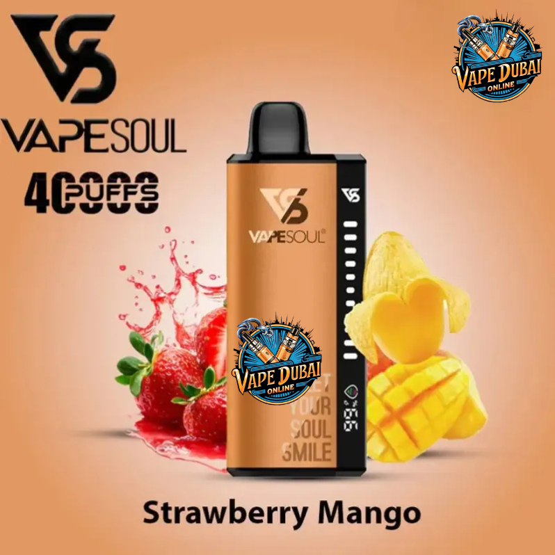 VAPESOUL 40K Puffs Disposable Vape (20mg)  Dubai UAE