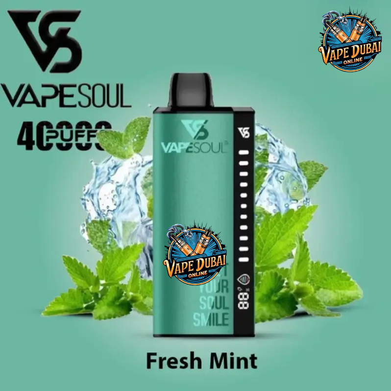 VAPESOUL 40K Puffs Disposable Vape (20mg)  Dubai UAE