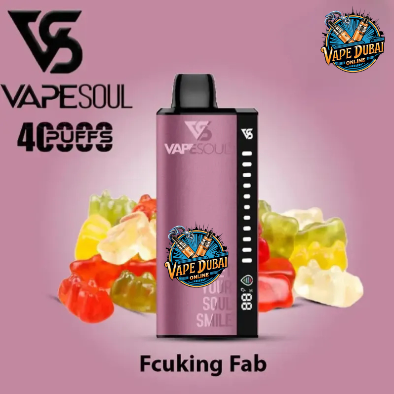 VAPESOUL 40K Puffs Disposable Vape (20mg)  Dubai UAE