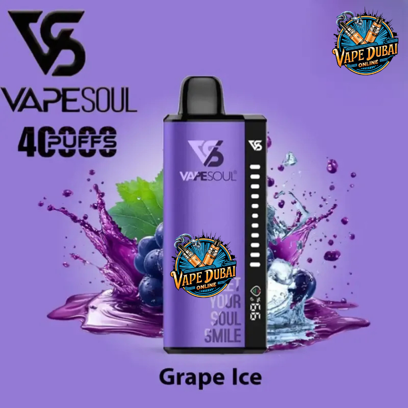 VAPESOUL 40K Puffs Disposable Vape (20mg)  Dubai UAE