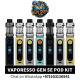 VAPORESSO Gen SE 80W Pod Vape Kit – Sub Ohm Vaping in Dubai UAE