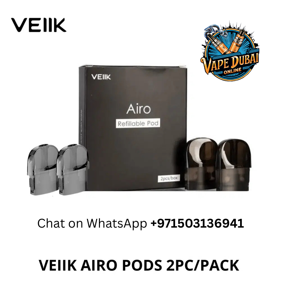 VEIIK Airo Replacement Pod Cartridge 2ml (2pcs) for MTL - Dubai