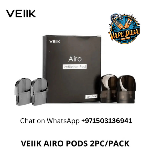 VEIIK Airo Replacement Pod Cartridge 2ml (2pcs) for MTL - Dubai