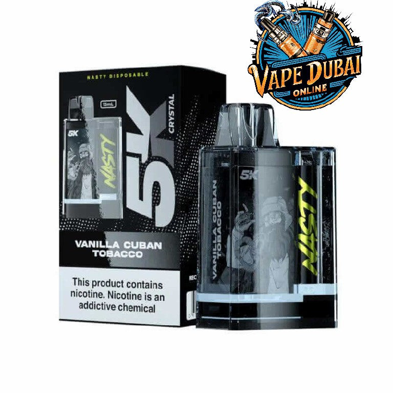 NASTY 5K Crystal 5000 Puffs Disposable Vape – Buy in Dubai UAE