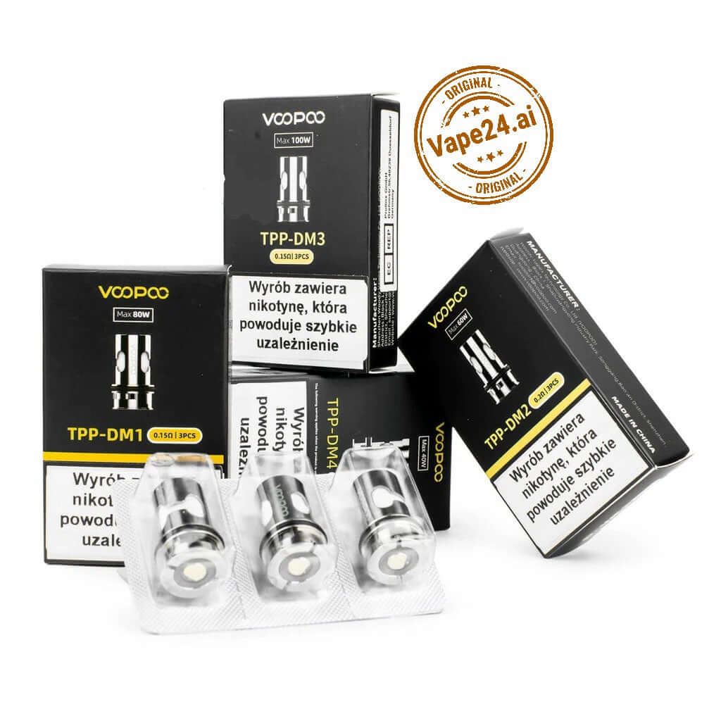 VooPoo TPP DM Coils 3-Pack – Buy Online in Dubai UAE at Best Price
