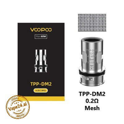 VooPoo TPP DM Coil Series 3PC/PACK Buy Online Dubai UAE 2024Cloud Chasing,Drag 3,Drag X Plus,Dubai Vape Coils,High VG E-Liquid,Mesh Coils,Sub-Ohm Vaping,TPP DM Coils,TPP Pod Tank,Vape Coil Replacement