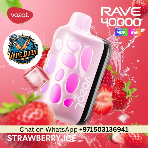 Vozol Rave 40000 Puffs Disposable Vape – Rechargeable  Dubai UAE
