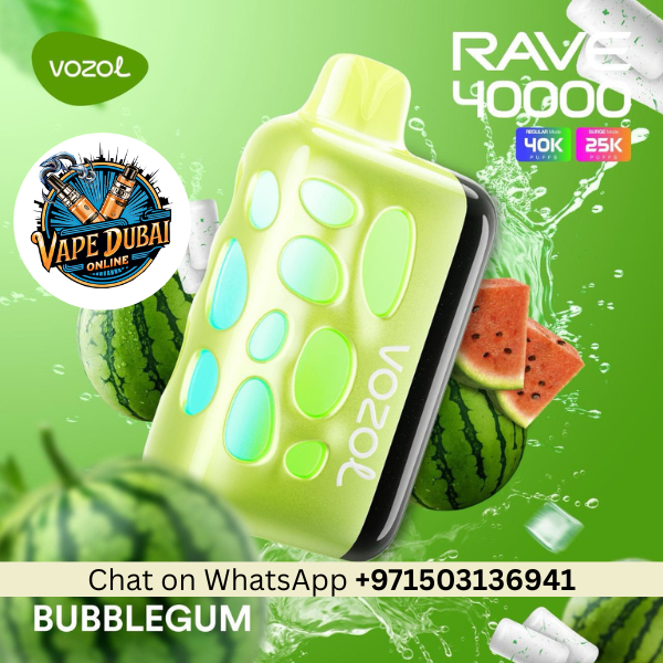 Vozol Rave 40000 Puffs Disposable Vape – Rechargeable  Dubai UAE