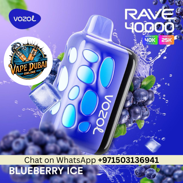 Vozol Rave 40000 Puffs Disposable Vape – Rechargeable  Dubai UAE