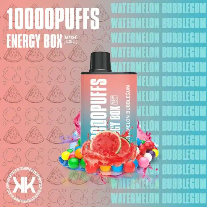 KK Energy Box 10000 Puffs Disposable Vape - Adjustable Airflow Dubai