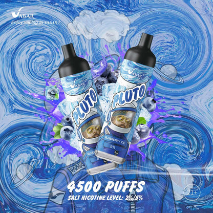 Vabar PLUTO 4500 Puffs Disposable Vape – Best Price in UAE