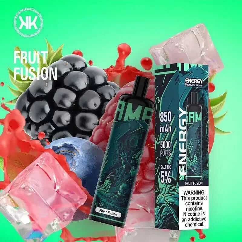 KK Energy 5000 Puffs Rechargeable Vape – Dubai E-Cigarette