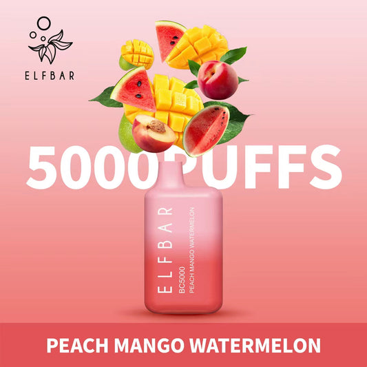 Elf Bar BC5000 Disposable Vape 5000 Puffs 650mAh – Dubai Best Price