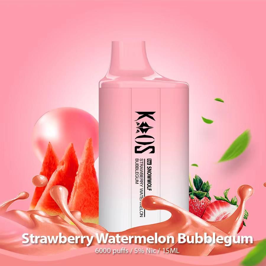 Kaos by SnowWolf 6000 Puffs Disposable Vape – 15ml, Type-C, MTL