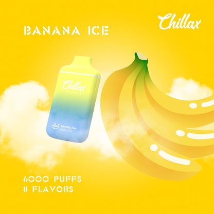 CHILLAX PLUS Rechargeable Disposable Pod 6000 Puffs Dubai UAE