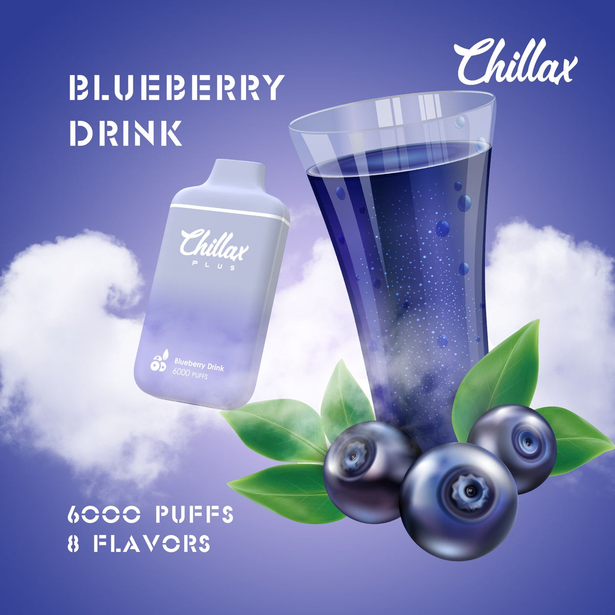 CHILLAX PLUS Rechargeable Disposable Pod 6000 Puffs Dubai UAE