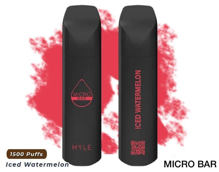 MYLE Micro Bar 1500 Puffs 20mg Disposable Vape Dubai UAE