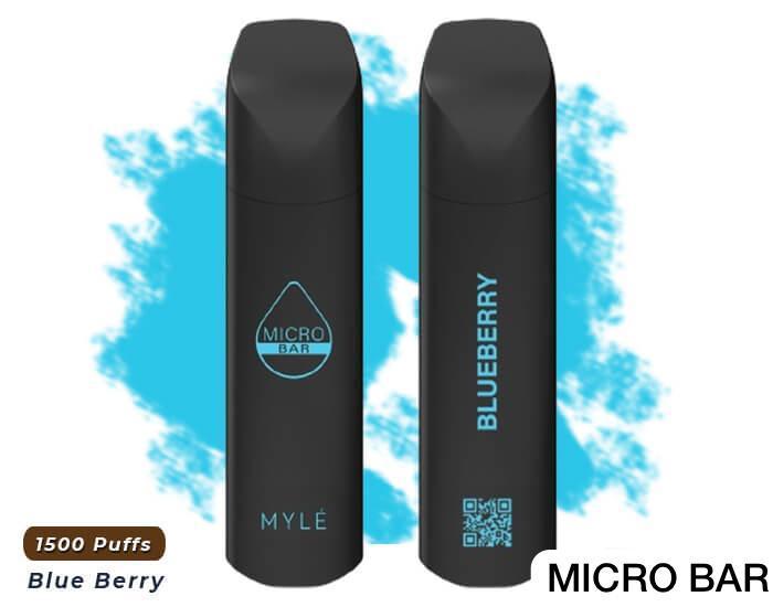 MYLE Micro Bar 1500 Puffs 20mg Disposable Vape Dubai UAE