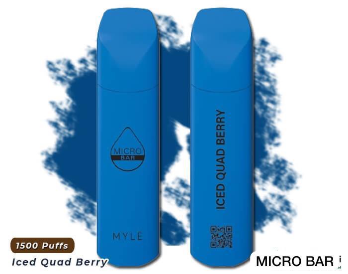 MYLE Micro Bar 1500 Puffs 20mg Disposable Vape Dubai UAE