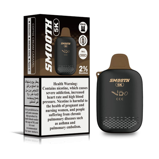 Smooth 5K Disposable Vape 5000 Puffs 2% Nicotine UAE Dubai