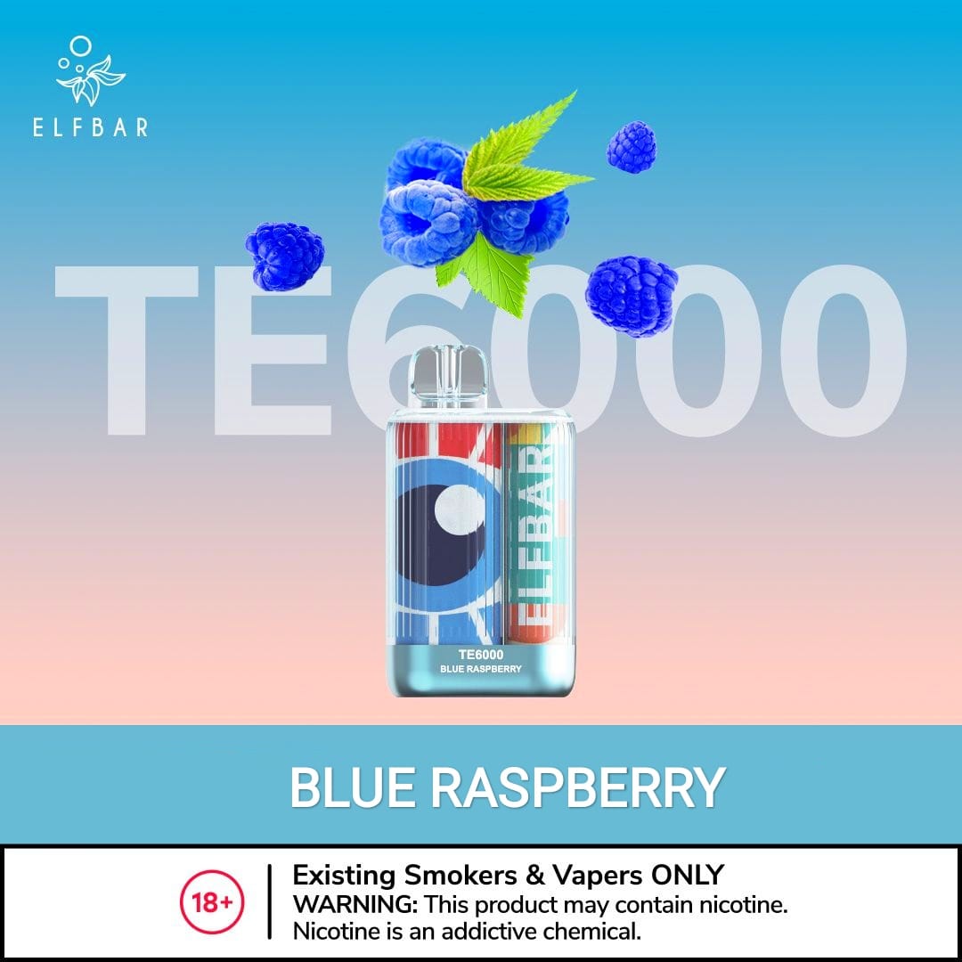 Elf Bar TE6000 Disposable Vape 6000 Puffs 50mg Dubai