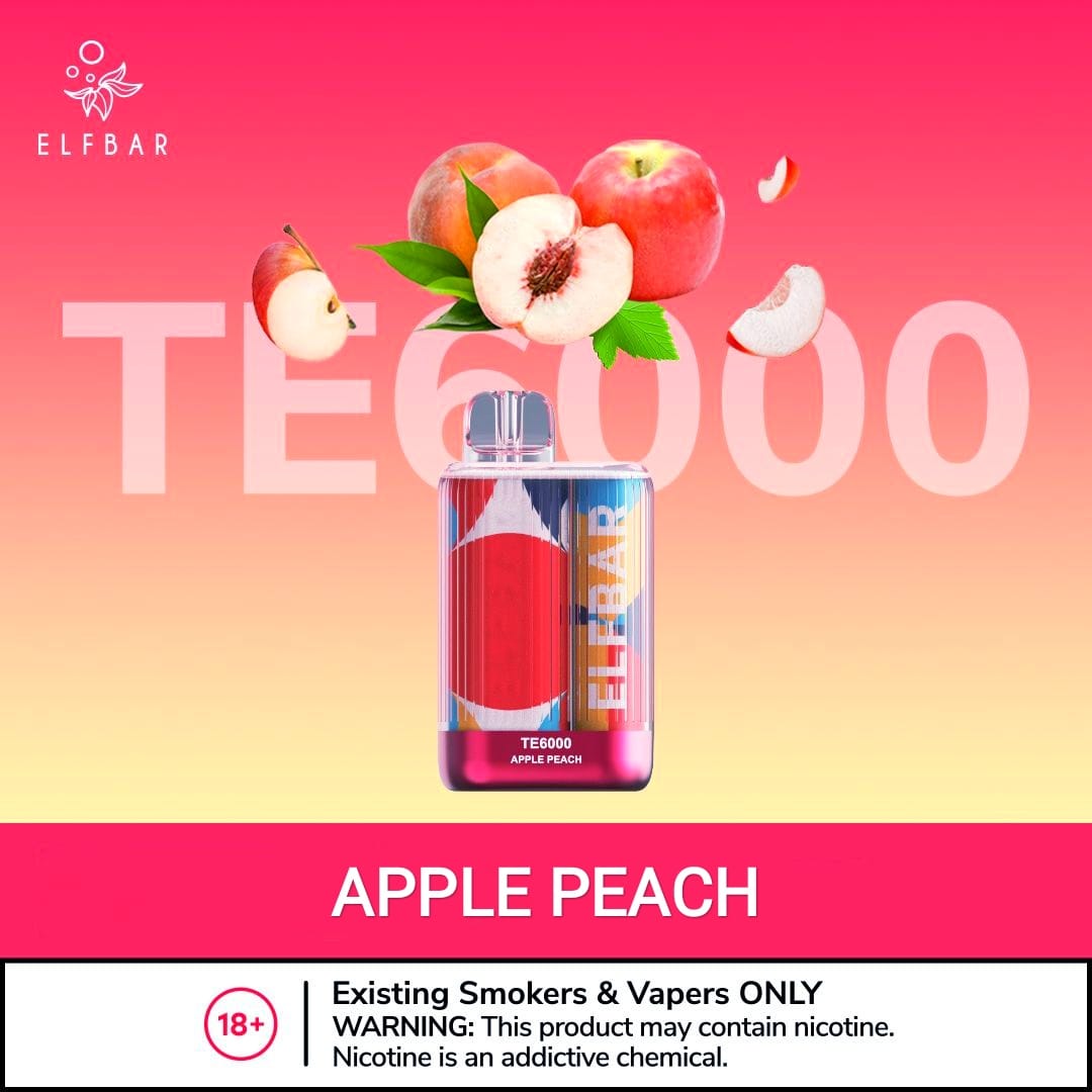 Elf Bar TE6000 Disposable Vape 6000 Puffs 50mg Dubai