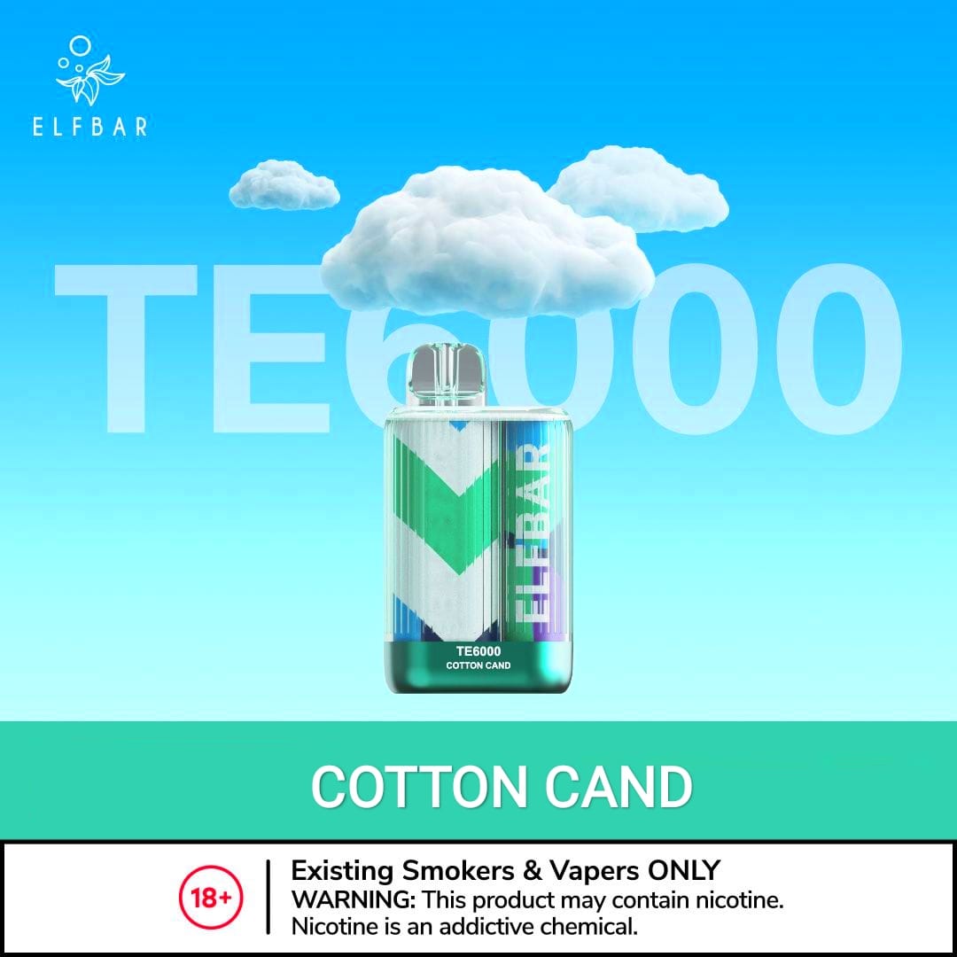 Elf Bar TE6000 Disposable Vape 6000 Puffs 50mg Dubai
