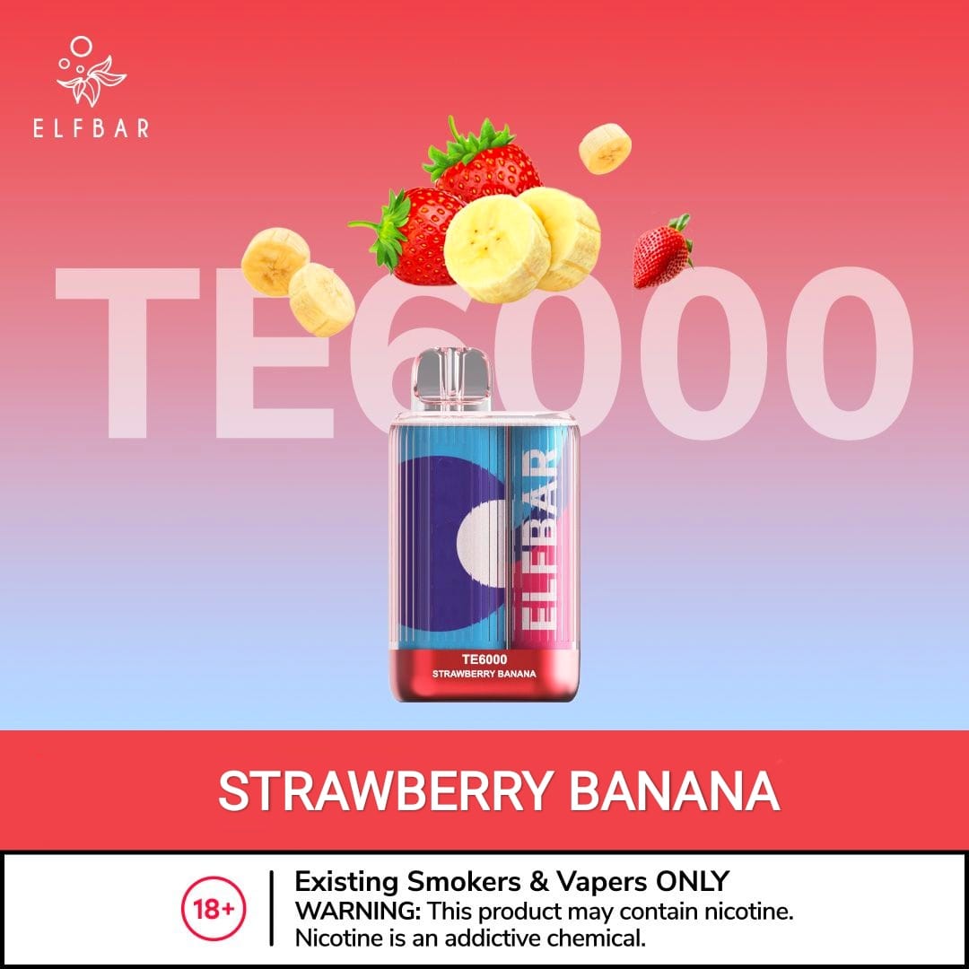 Elf Bar TE6000 Disposable Vape 6000 Puffs 50mg Dubai