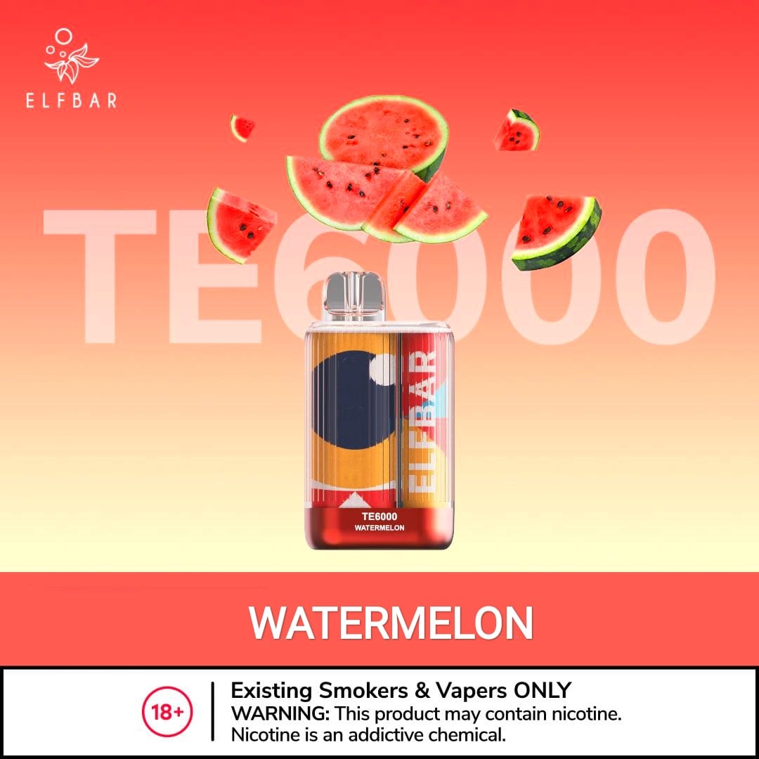 Elf Bar TE6000 Disposable Vape 6000 Puffs 50mg Dubai