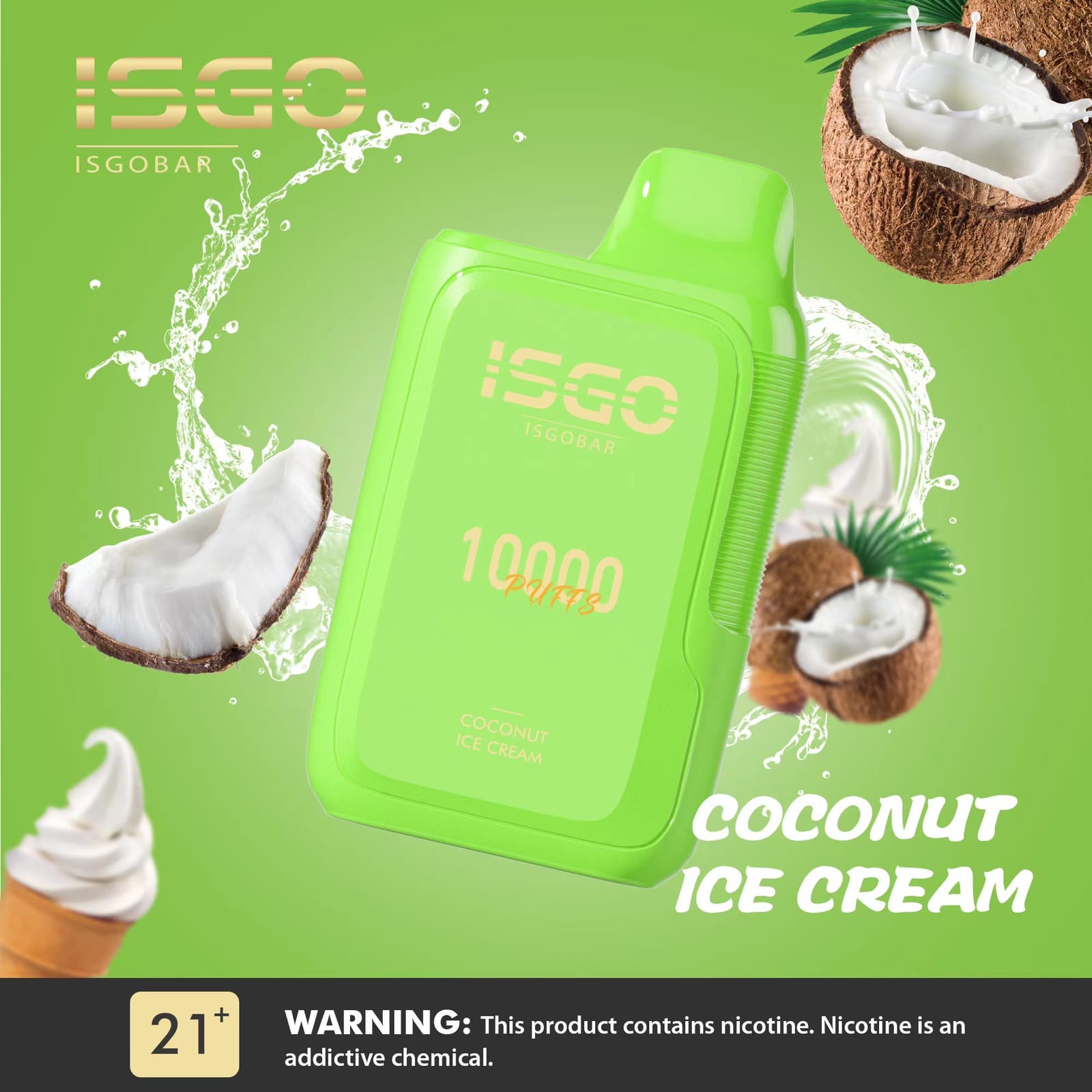 ISGO Bar 10000 Puffs Disposables Vape 5%