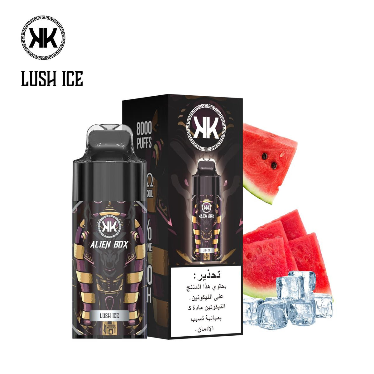 KK Alien Box 8000 Puffs – Rechargeable Disposable Vape in Dubai UAE