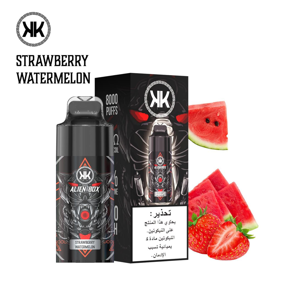 KK Alien Box 8000 Puffs – Rechargeable Disposable Vape in Dubai UAE