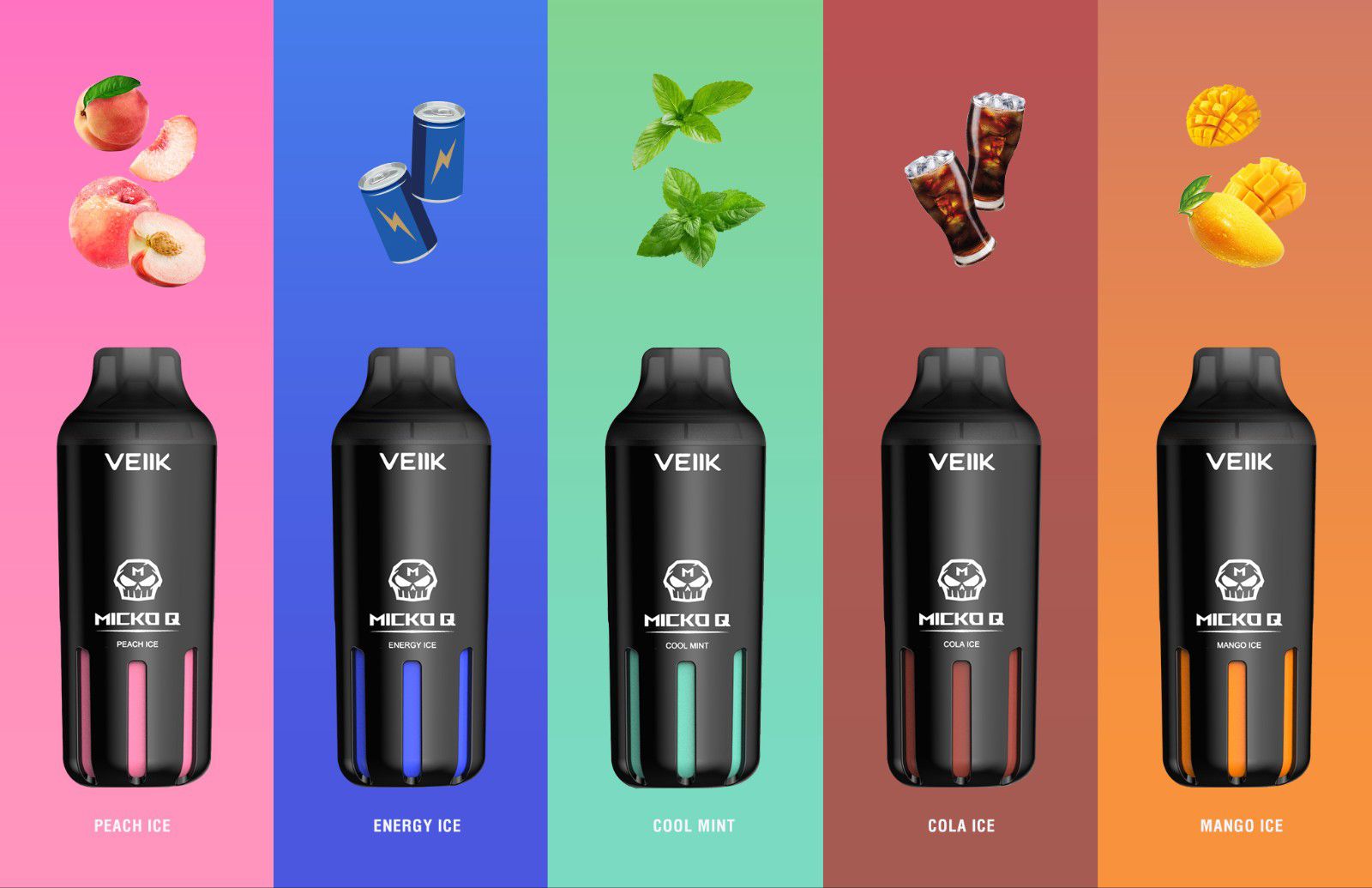 VEIIK Micko Q 5500puffs vape disposable good and top selling in uae 2023DISPOSABLE VAPE,VEIIK Micko Q