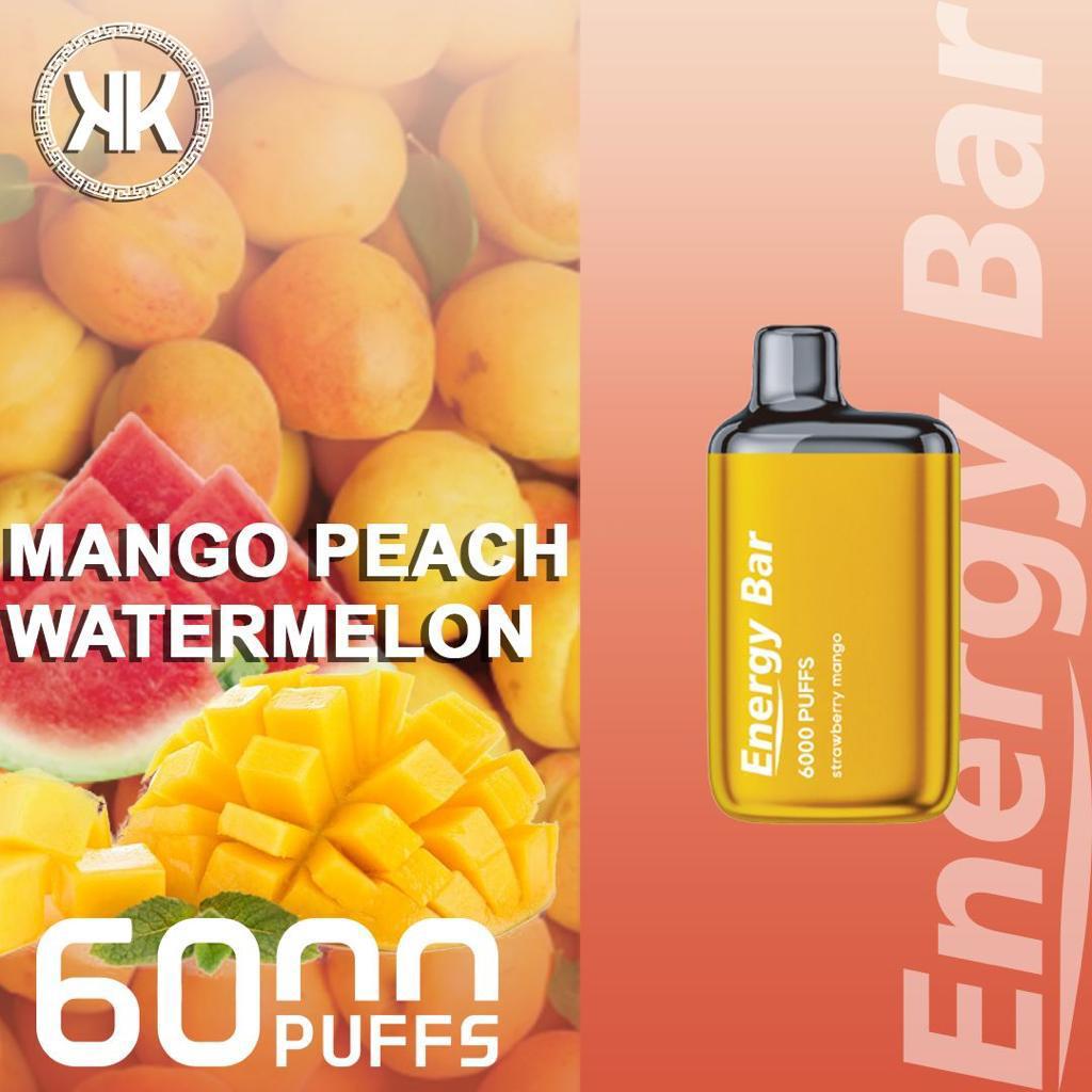 Energy Bar 6000 Puffs Disposable Vape – Best Price in Dubai UAE