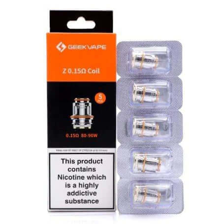 GEEKVAPE Z Series 0.2Ω Mesh Coils (5pcs) for Aegis Legend L200 – UAE