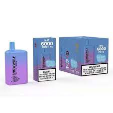 Snowwolf Max 6000 Puffs 5% Disposable Vape – Rechargeable in Dubai