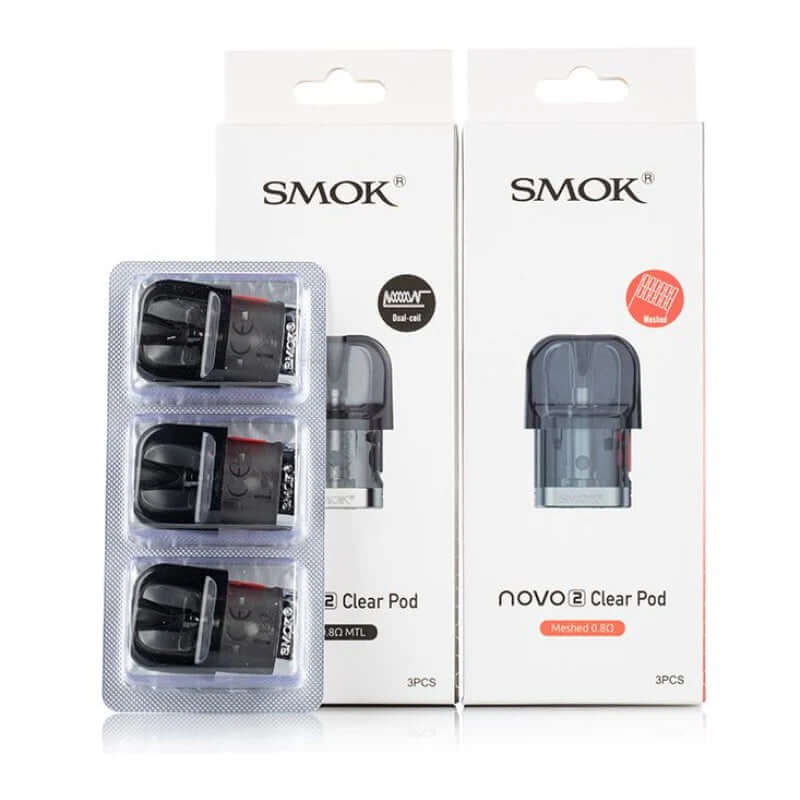 SMOK NOVO & NOVO 2 Replacement Pods – 3 Pack | Vape Dubai UAE